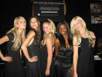 HAIR EXTENSIONS NYC GLOBAL BEAUTY FASHION SHOW 